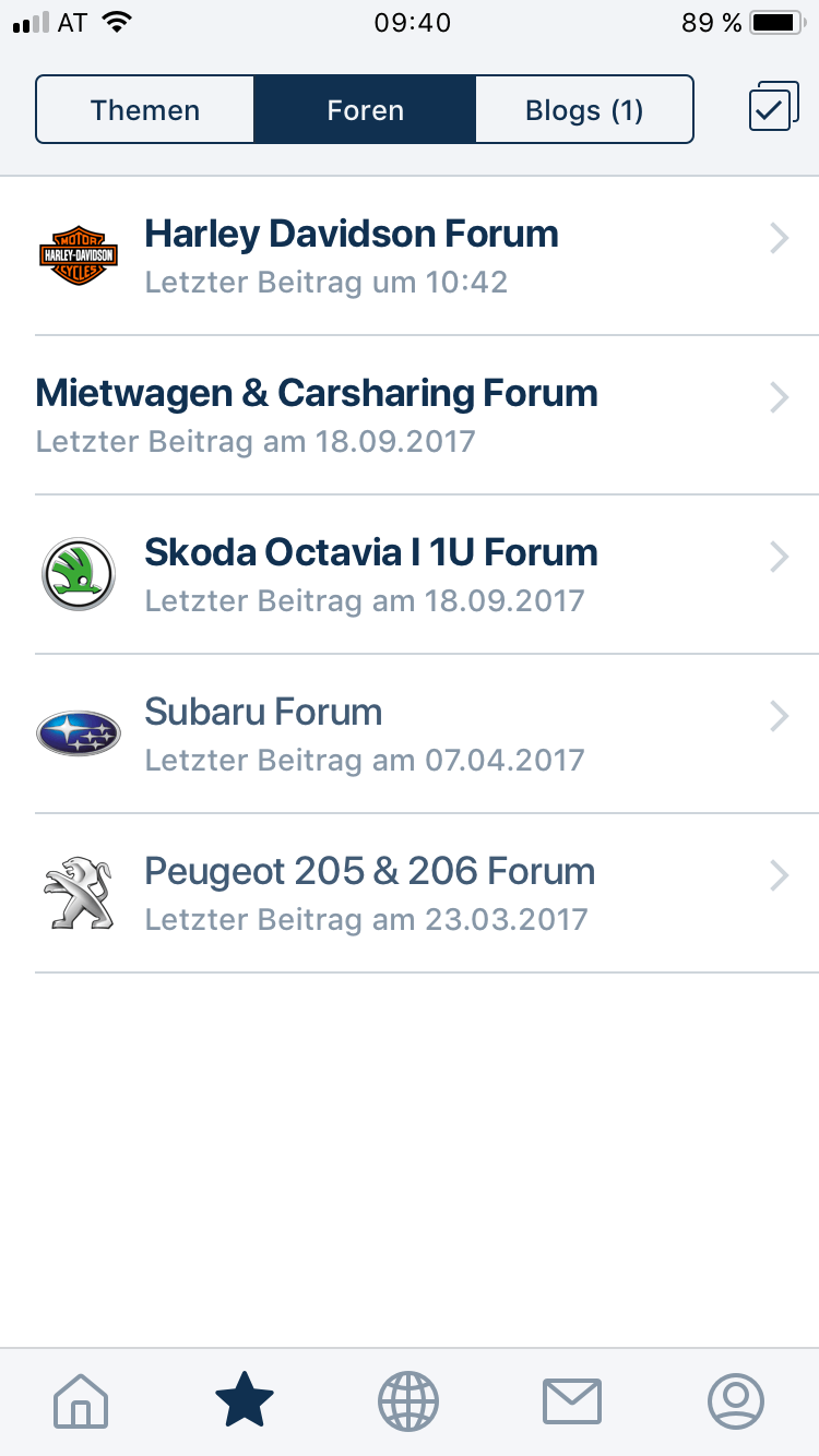 Motor-Talk App Screenshot