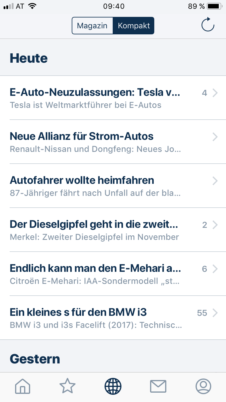 Motor-Talk App Screenshot